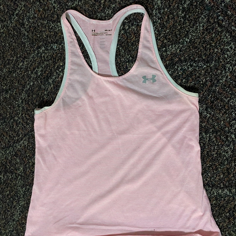 Under Armour Light Pink Athletic Tank